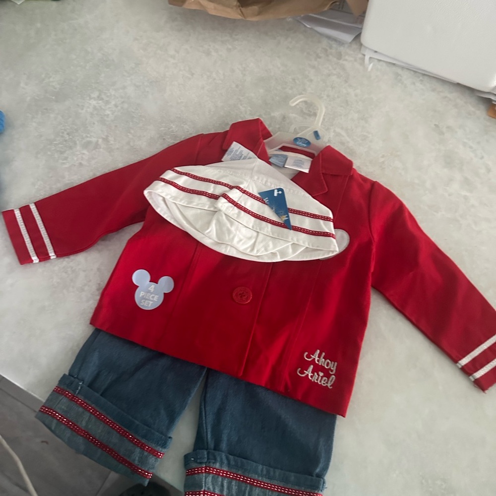 Ahoy Disney arial outfit NWT 24 month